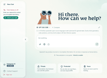 ExpressAI interface