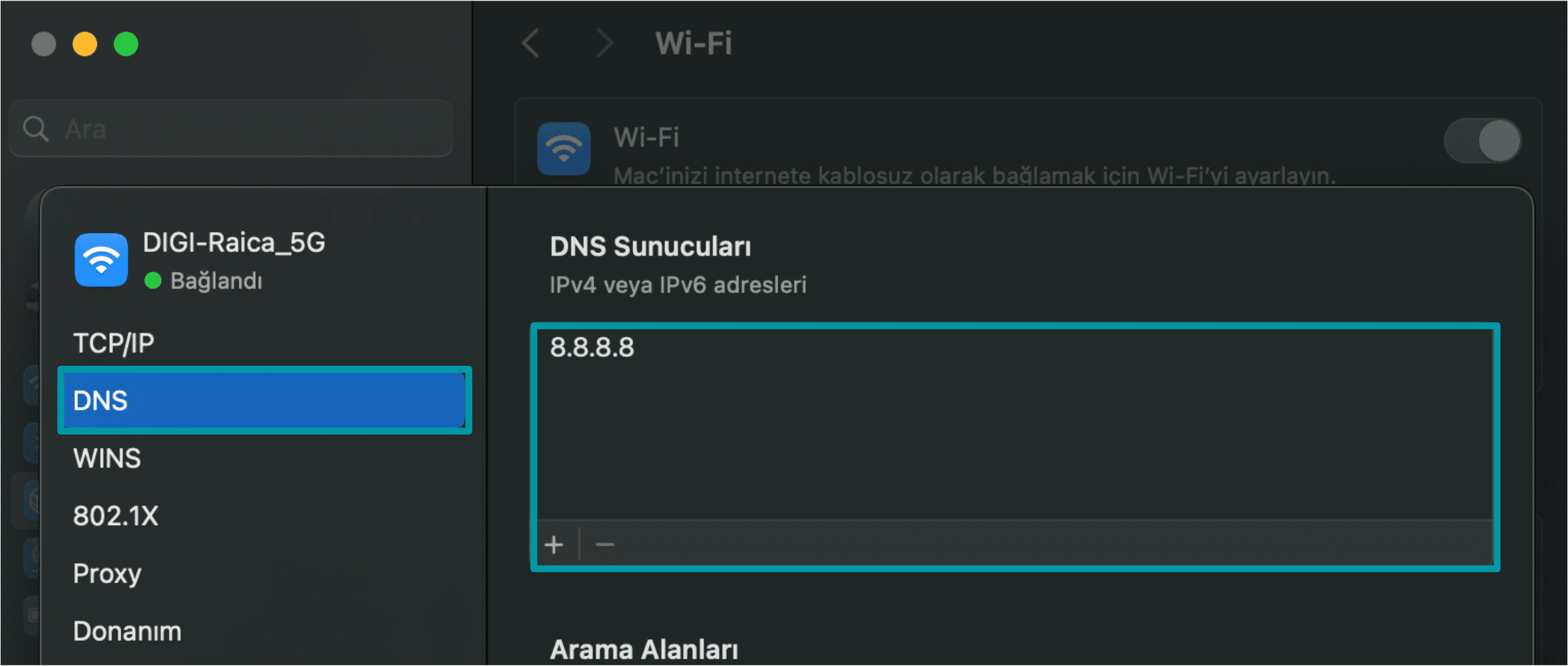 Click Dns Tr