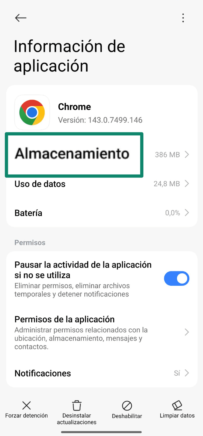 Tap Storage Es