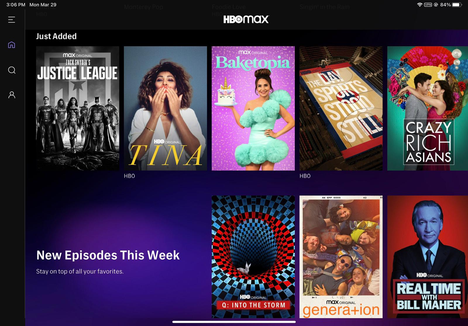 Filme und Serien zum Streamen auf HBO Max