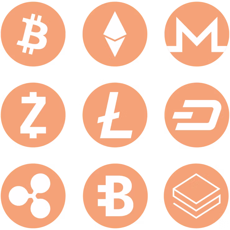 Monety kryptowalut. Zdobądź VPN do handlu kryptowalutami.