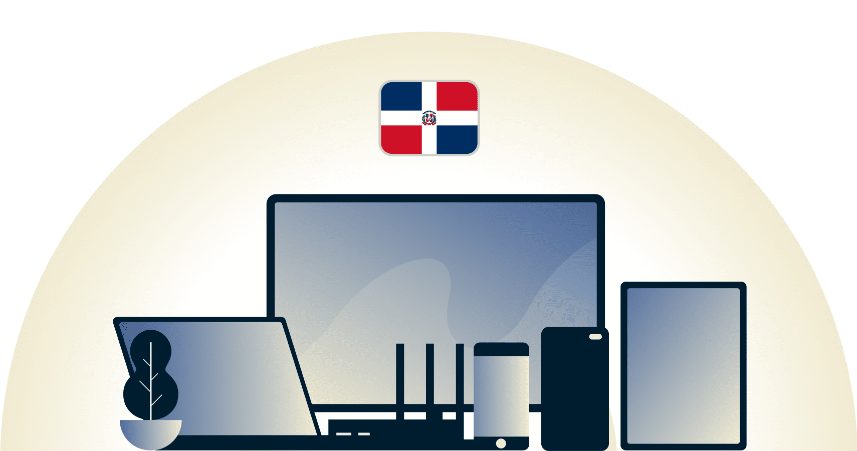 VPN para la Rep&uacute;blica Dominicana en todos los dispositivos
