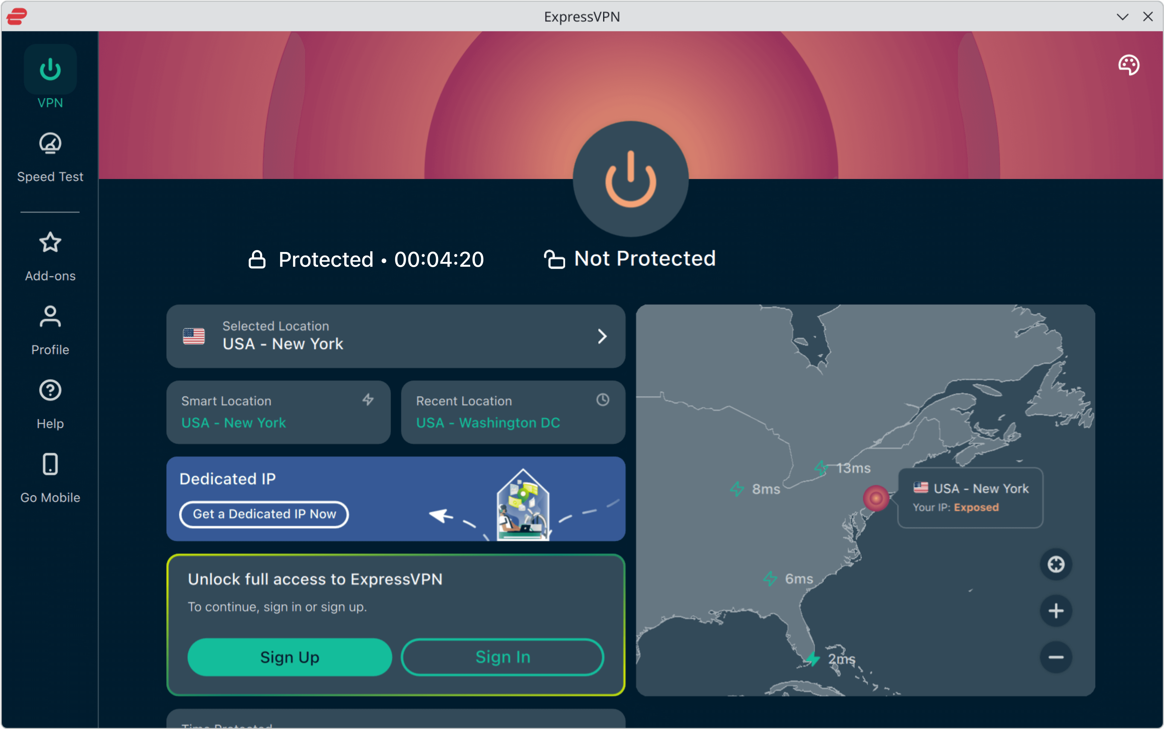 Linux - Dark Mode - Not Protected 