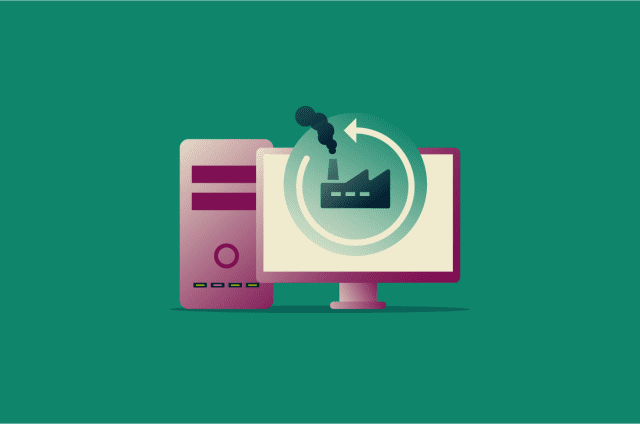 How to factory reset your PC for better performance