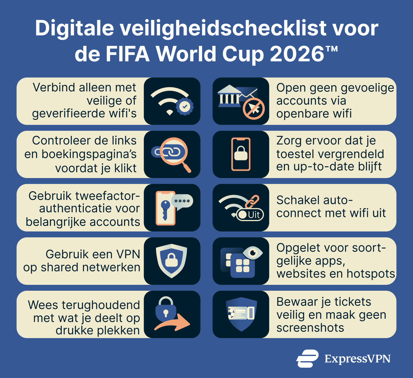 World Cup digital safety checklist