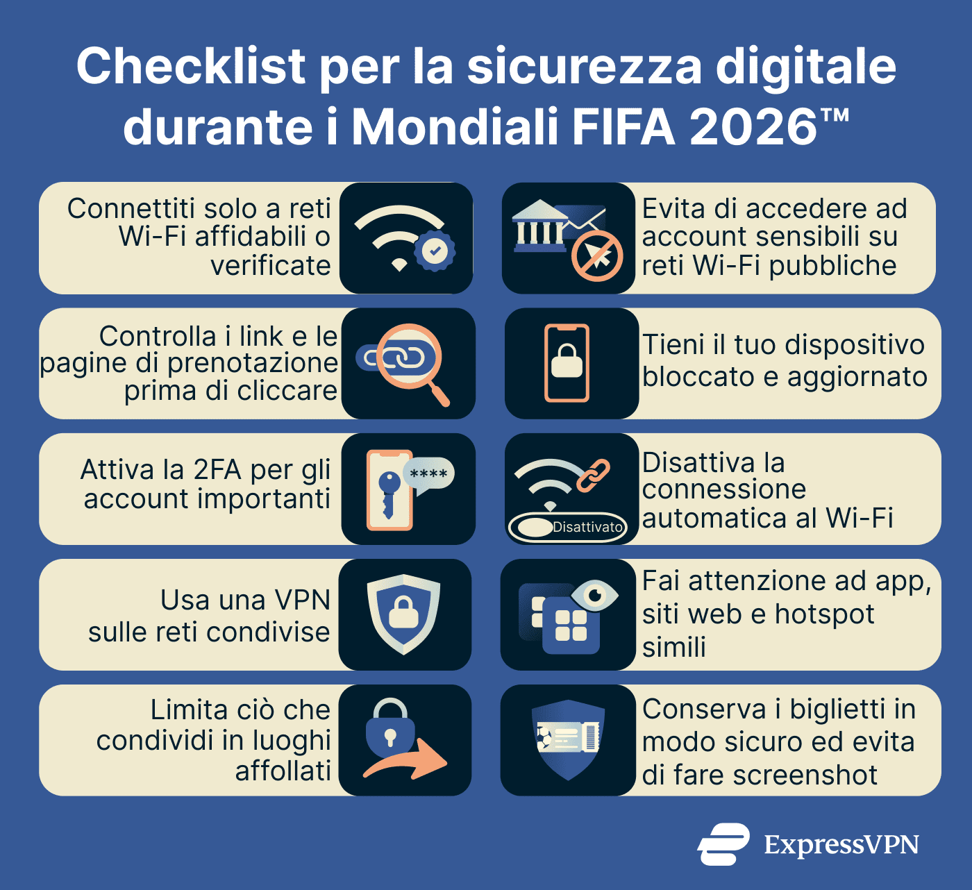 World Cup digital safety checklist