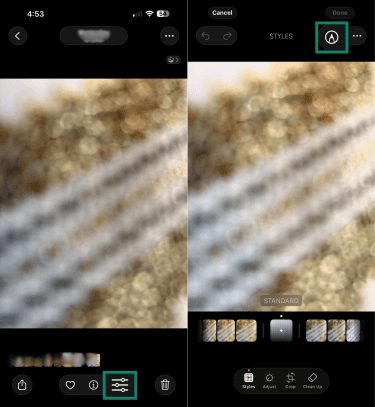 How to edit an iPhone photo with Markup mode.